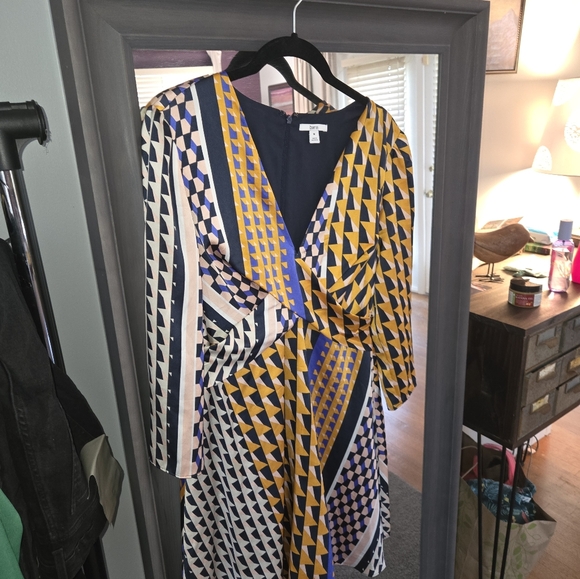 Bar lll interlock geometrical mini dress - Picture 2 of 2